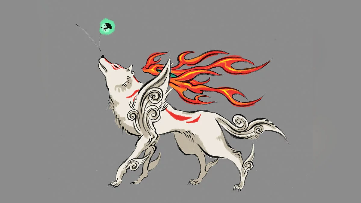 Арт из Okami / Картинка 35