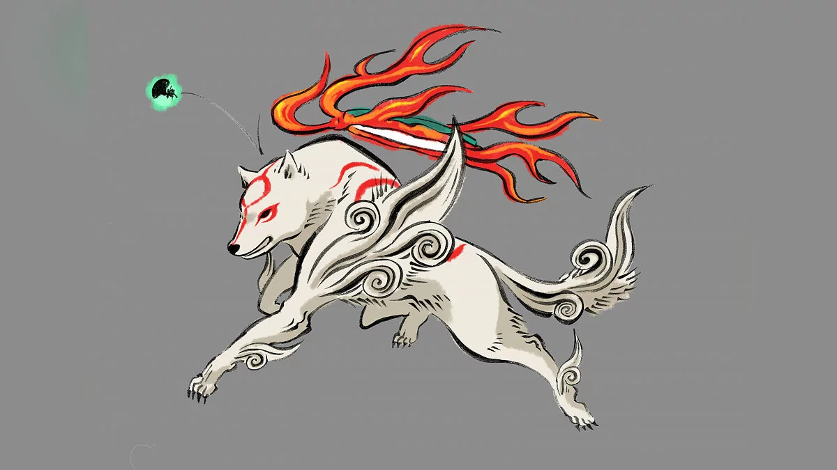 Арт из Okami / Картинка 36