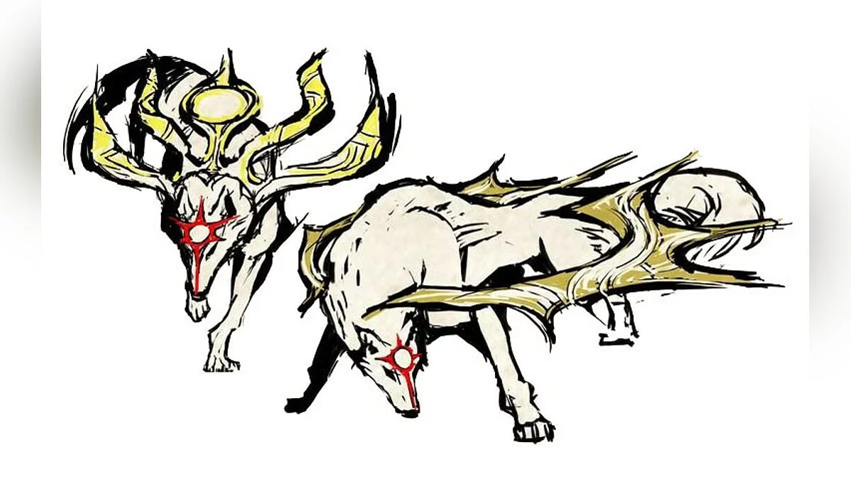 Арт из Okami / Картинка 43