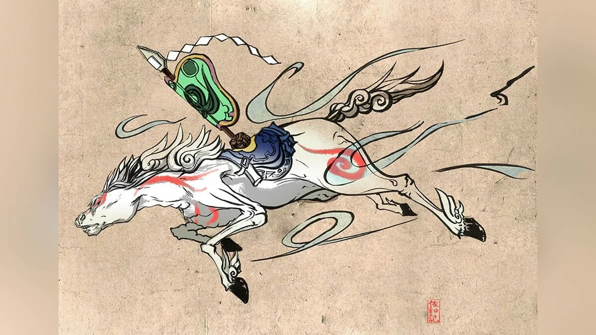 Арт из Okami / Картинка 63