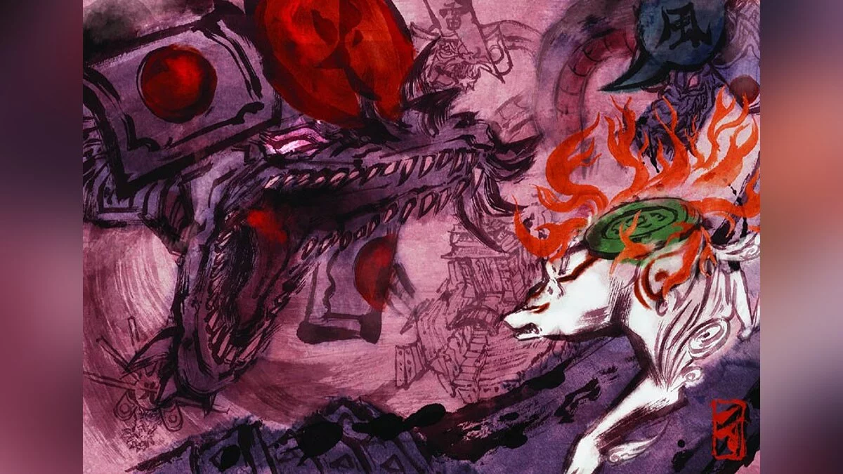 Арт из Okami / Картинка 66