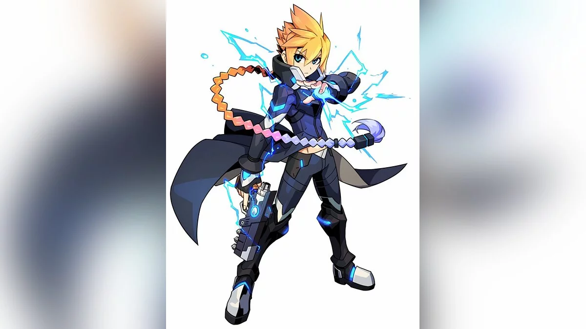 Арт из Azure Striker Gunvolt 2 / Картинка 2