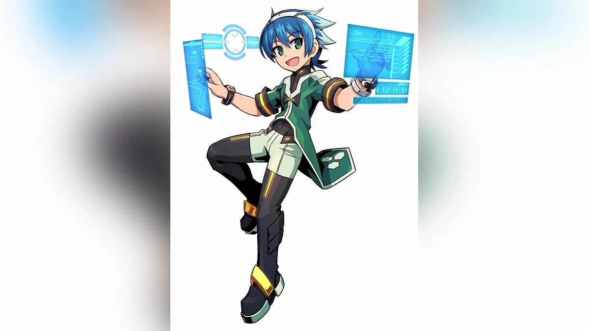 Арт из Azure Striker Gunvolt 2 / Картинка 6