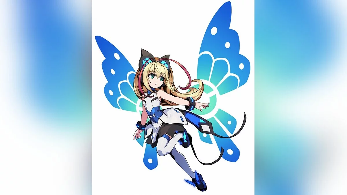 Арт из Azure Striker Gunvolt 2 / Картинка 9