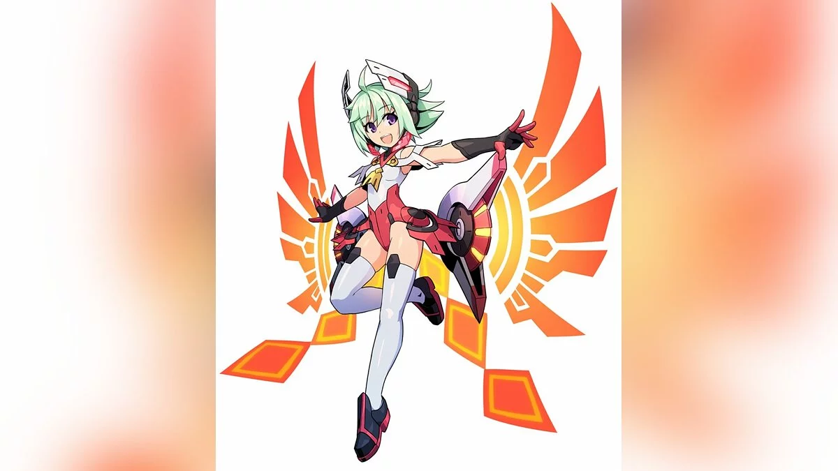 Арт из Azure Striker Gunvolt 2 / Картинка 10