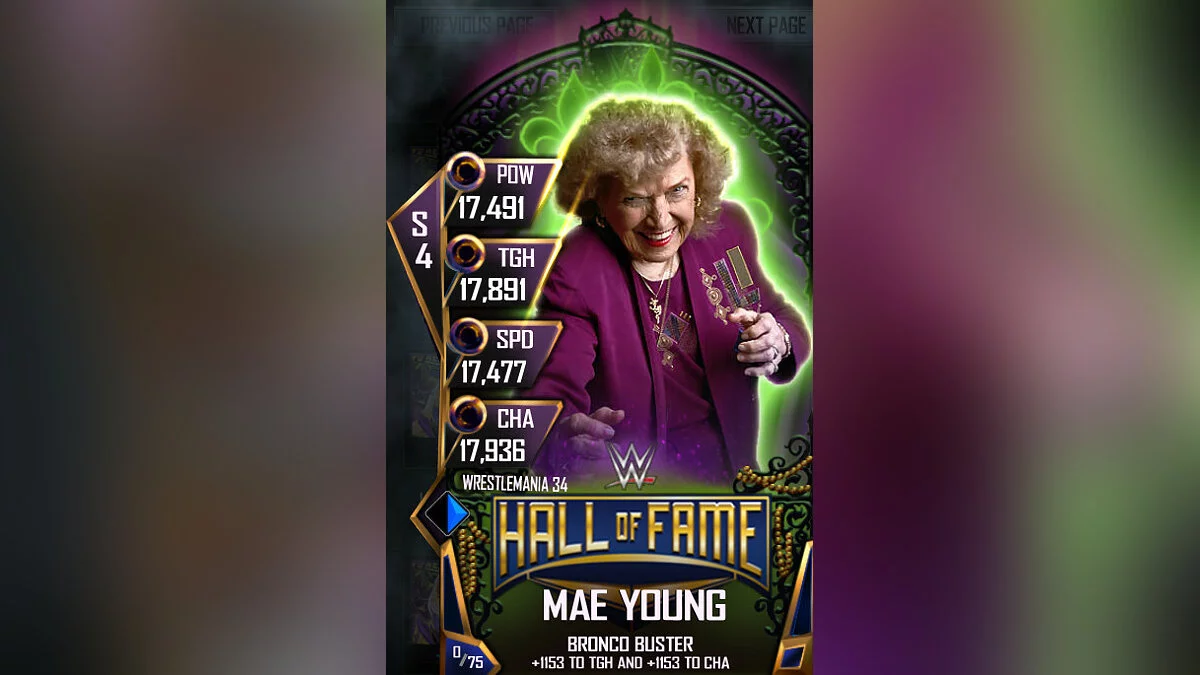 Арт из WWE SuperCard / Картинка 13