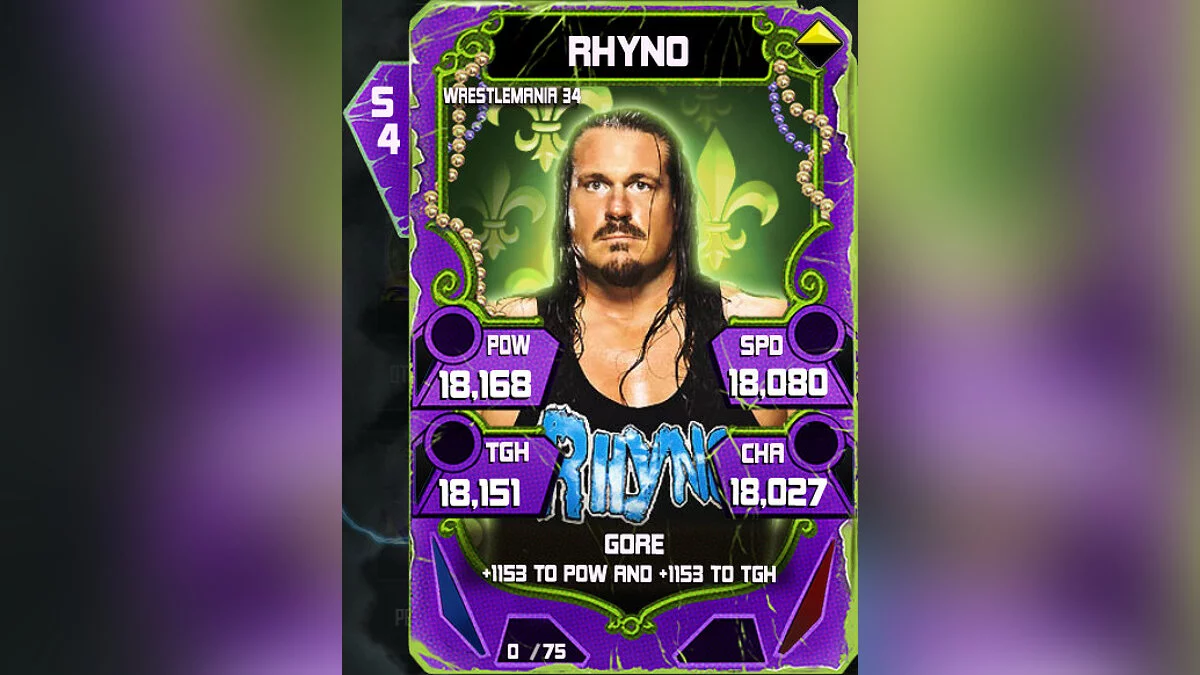 Арт из WWE SuperCard / Картинка 17