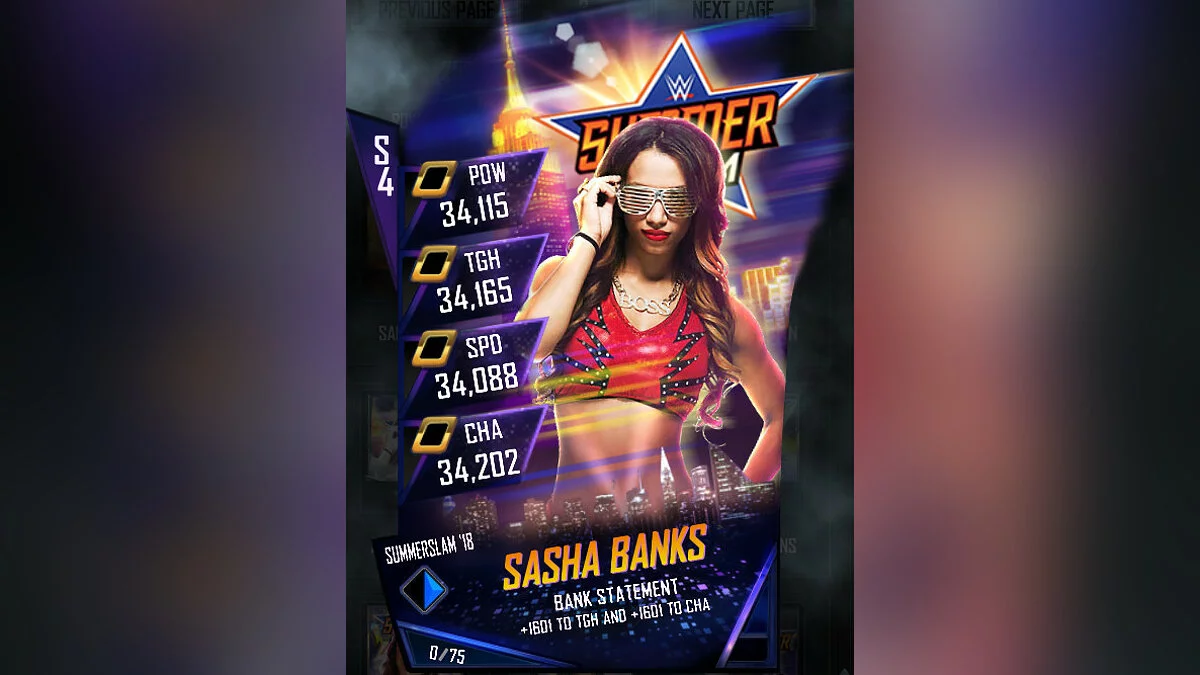 Арт из WWE SuperCard / Картинка 28