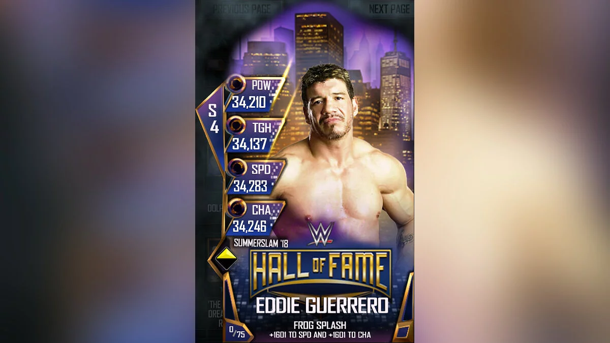 Арт из WWE SuperCard / Картинка 29