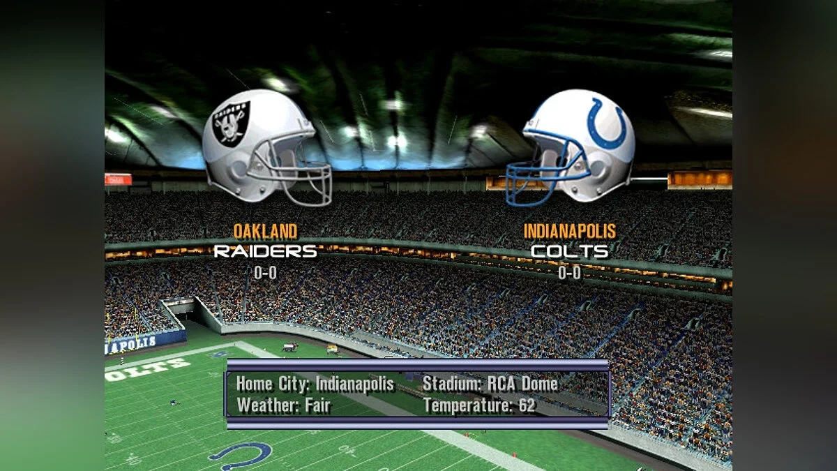 Скриншоты из NFL Fever 2002 / Картинка 1