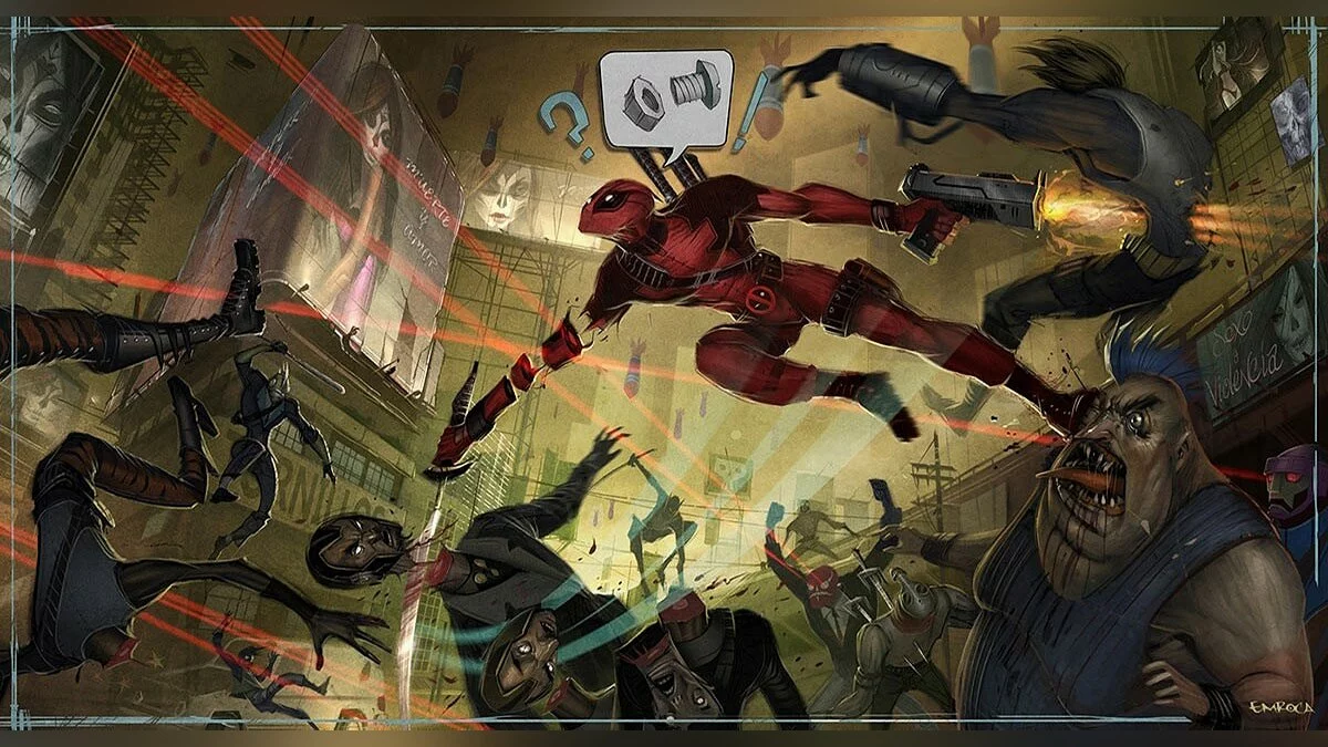 Арт из Deadpool / Картинка 18