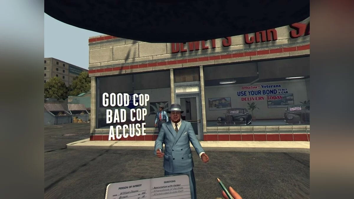 Скриншоты из L.A. Noire: The VR Case Files / Картинка 39