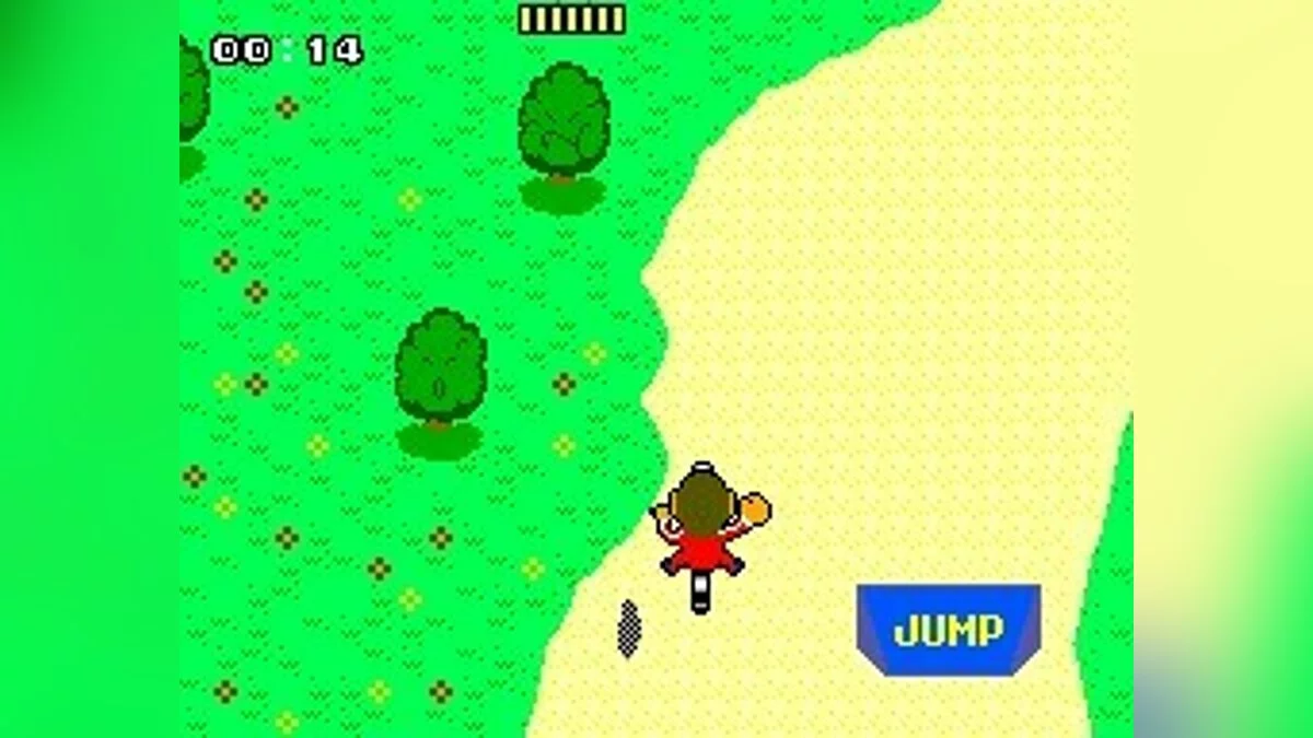 Скриншоты из Alex Kidd: BMX Trial / Картинка 9
