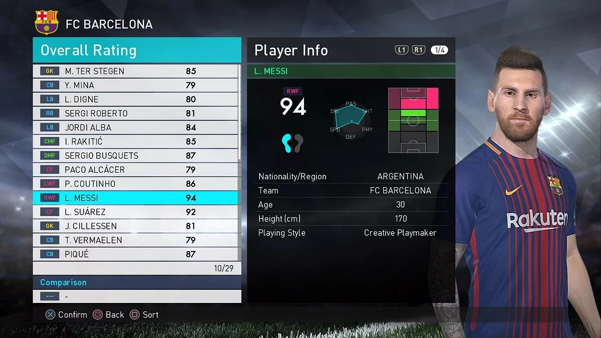 Скриншоты из PES 2018 PRO EVOLUTION SOCCER / Картинка 38