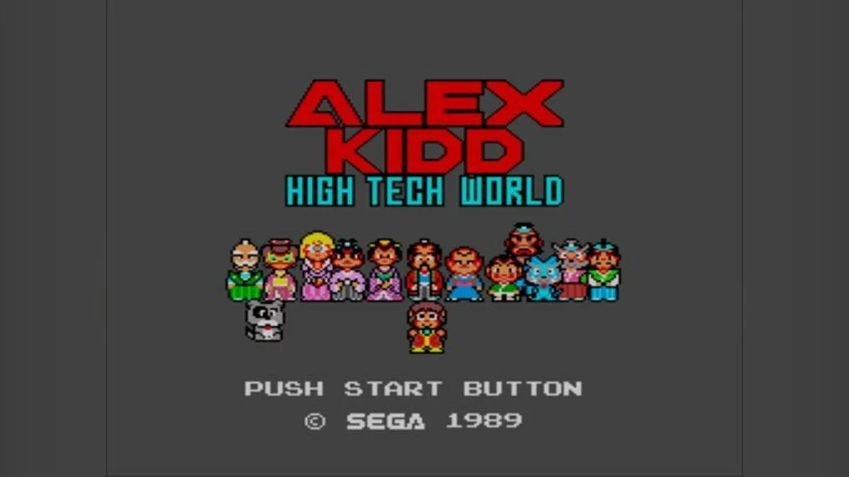 Скриншоты из Alex Kidd: High-Tech World / Картинка 2