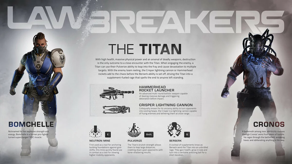 Арт из LawBreakers / Картинка 13