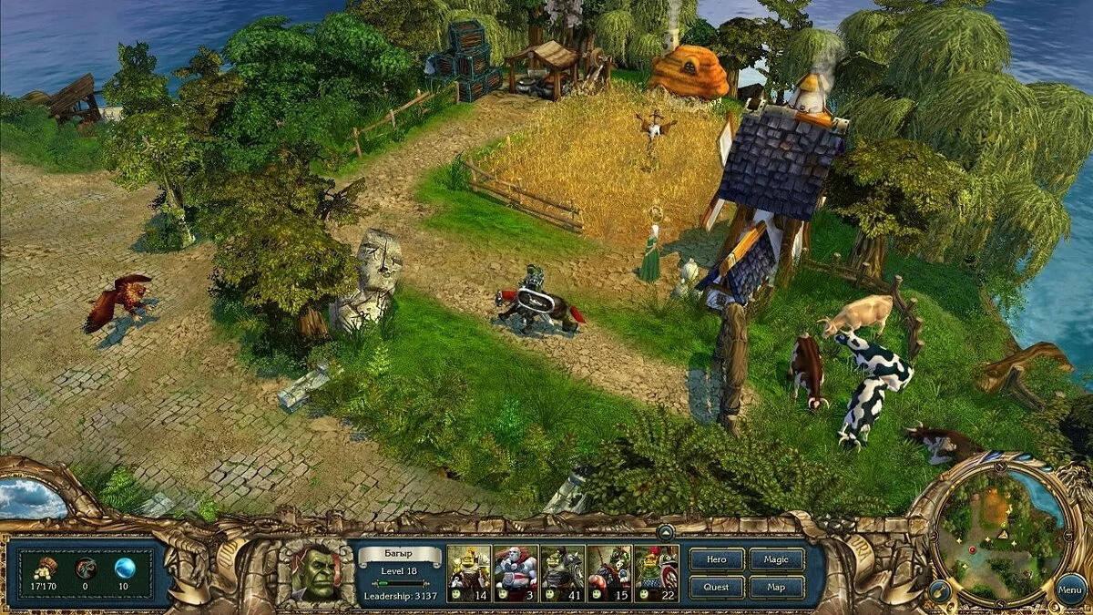 Скриншоты из King's Bounty: Dark Side / Картинка 10