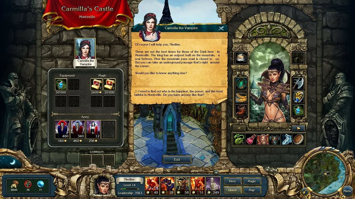 Скриншоты из King's Bounty: Dark Side / Картинка 34