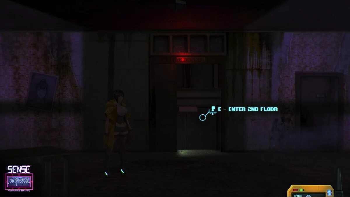 Скриншоты из Sense: A Cyberpunk Ghost Story / Картинка 16