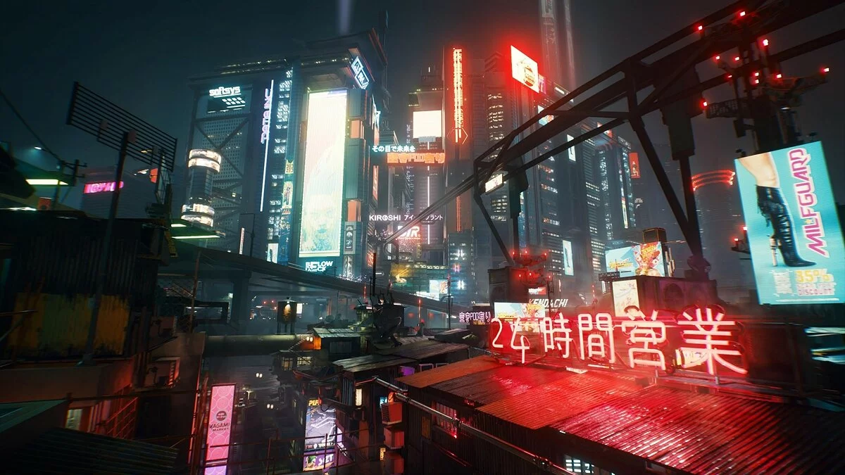 Скриншоты из Cyberpunk 2077 / Картинка 170