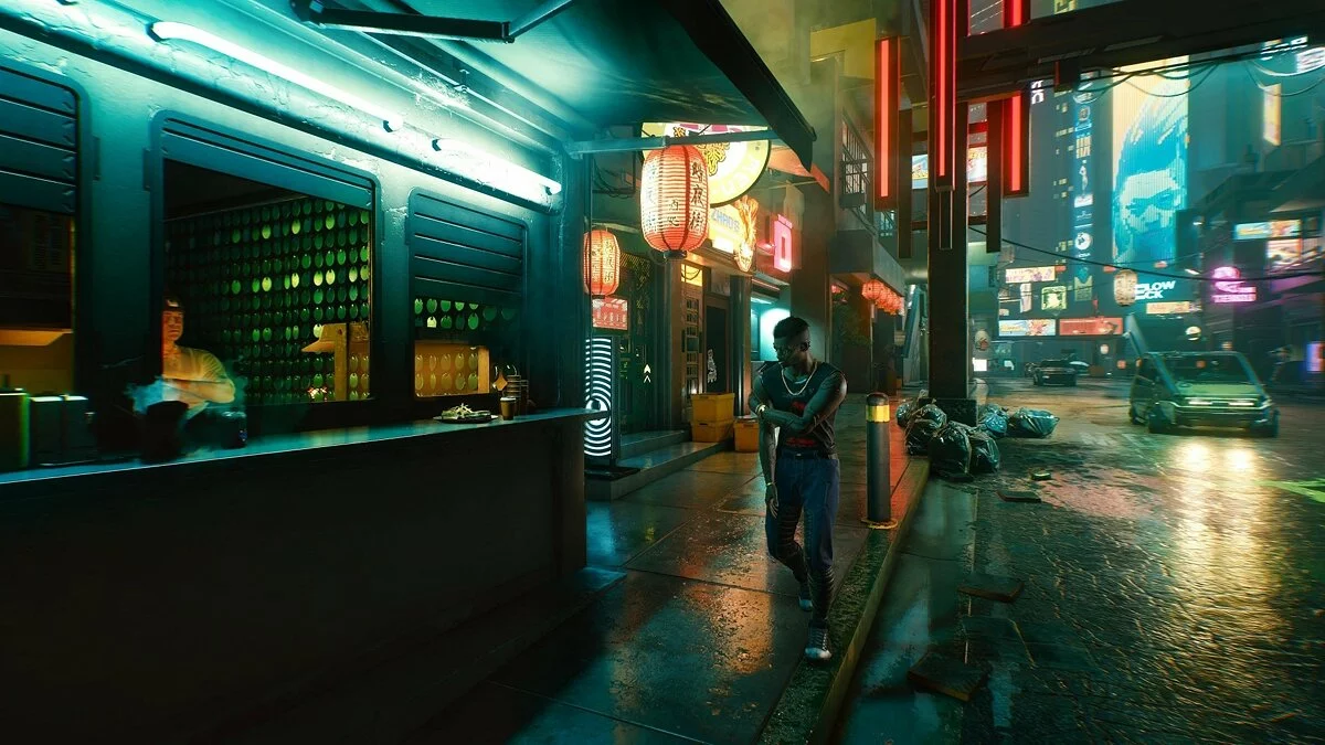 Скриншоты из Cyberpunk 2077 / Картинка 175