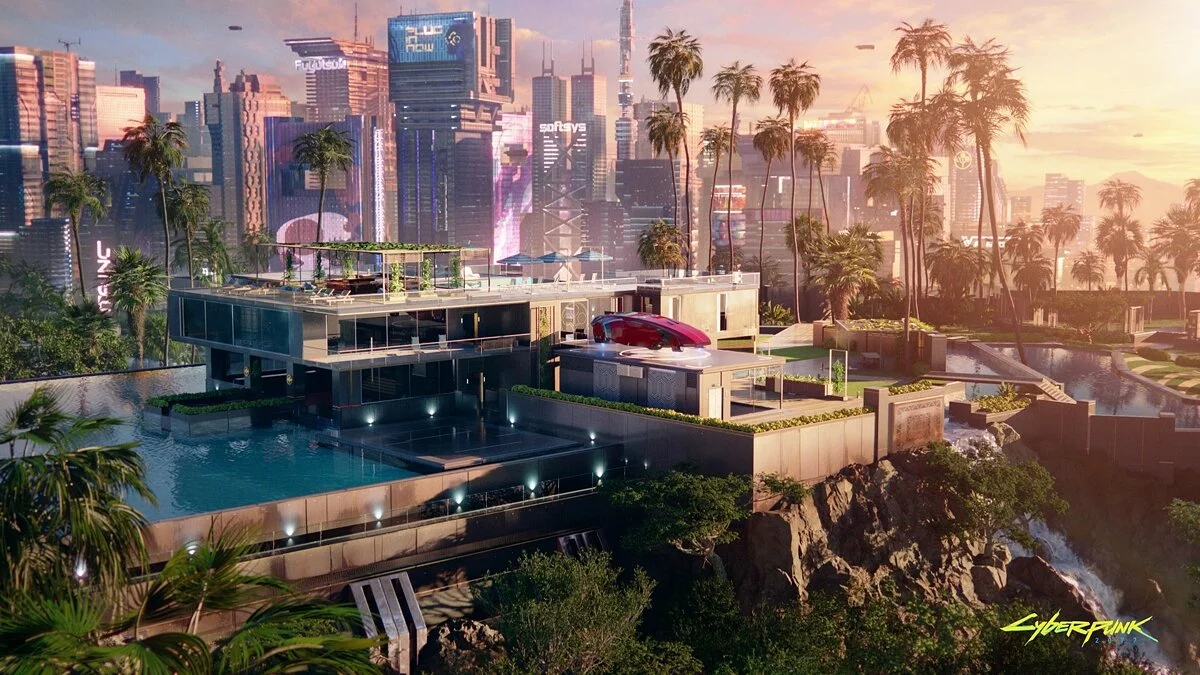 Скриншоты из Cyberpunk 2077 / Картинка 245