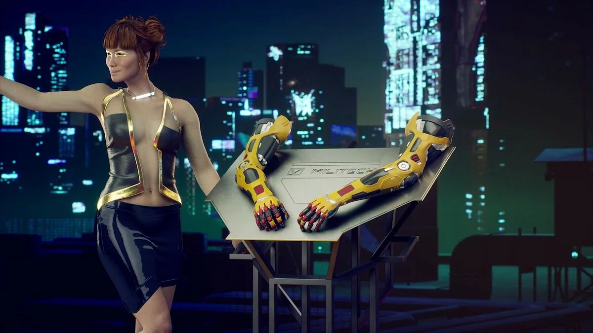 Скриншоты из Cyberpunk 2077 / Картинка 281