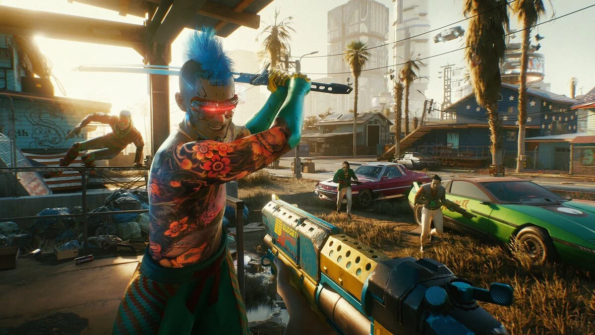 Скриншоты из Cyberpunk 2077 / Картинка 285