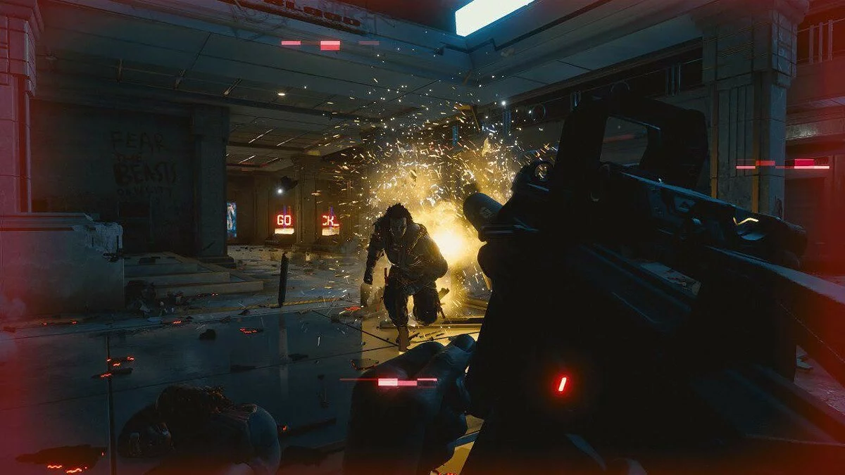 Скриншоты из Cyberpunk 2077 / Картинка 64