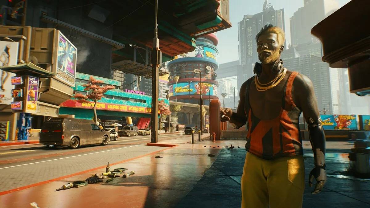 Скриншоты из Cyberpunk 2077 / Картинка 110