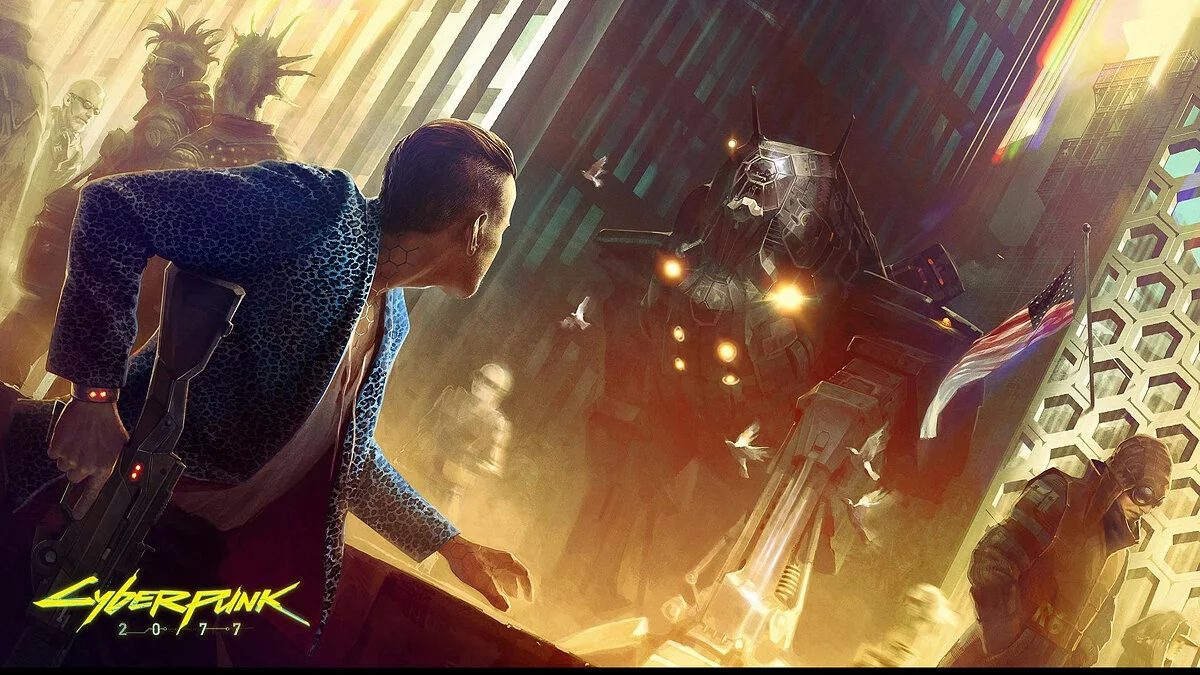 Арт из Cyberpunk 2077 / Картинка 4