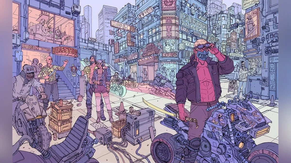 Арт из Cyberpunk 2077 / Картинка 123