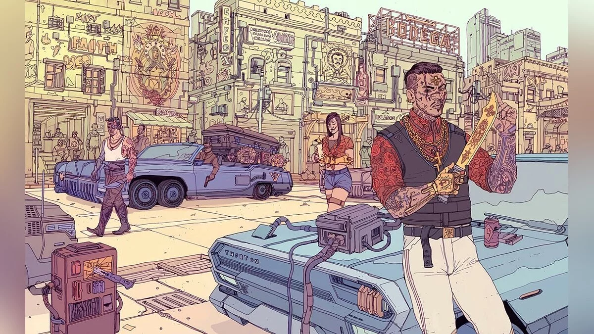 Арт из Cyberpunk 2077 / Картинка 124