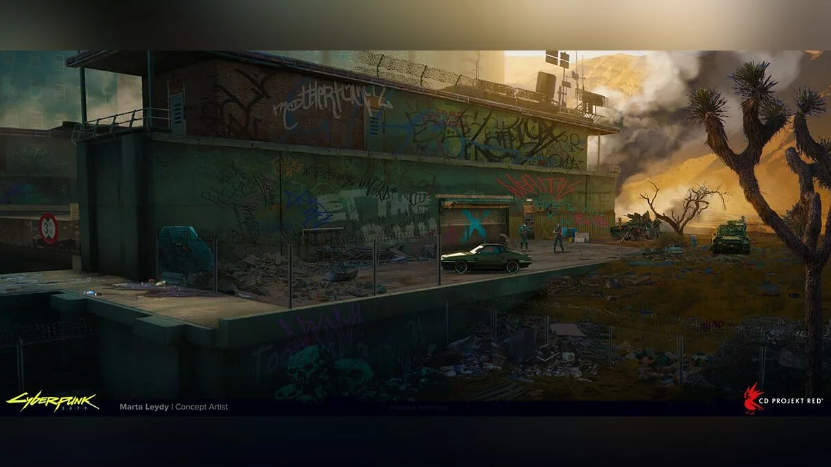 Арт из Cyberpunk 2077 / Картинка 250