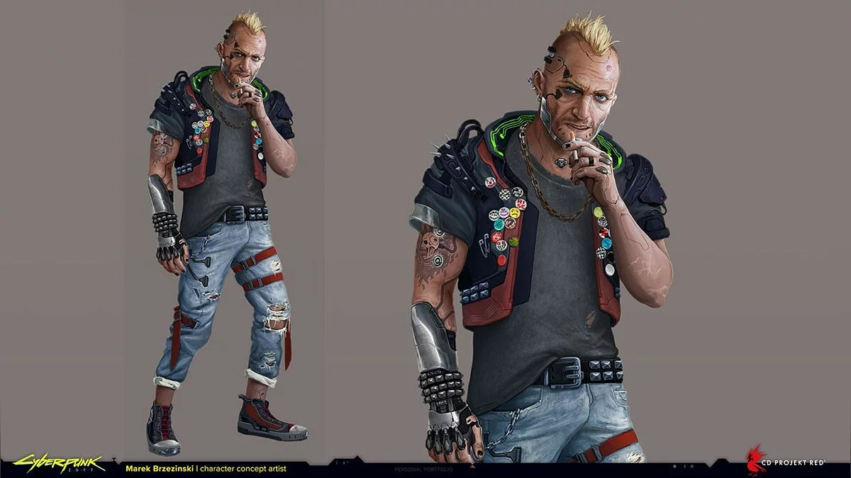 Арт из Cyberpunk 2077 / Картинка 378