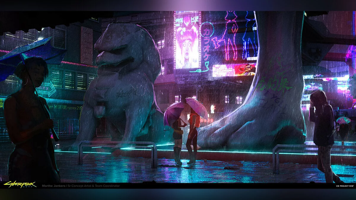 Арт из Cyberpunk 2077 / Картинка 523