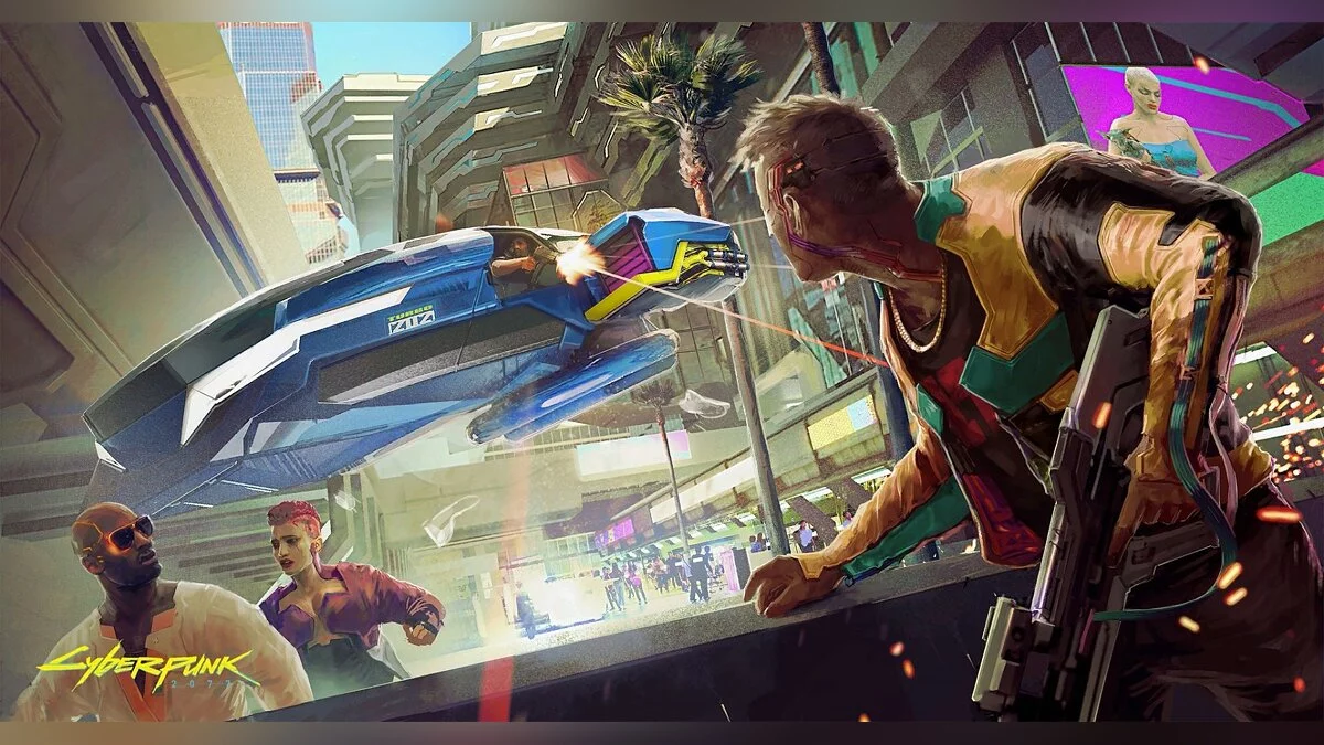 Арт из Cyberpunk 2077 / Картинка 144