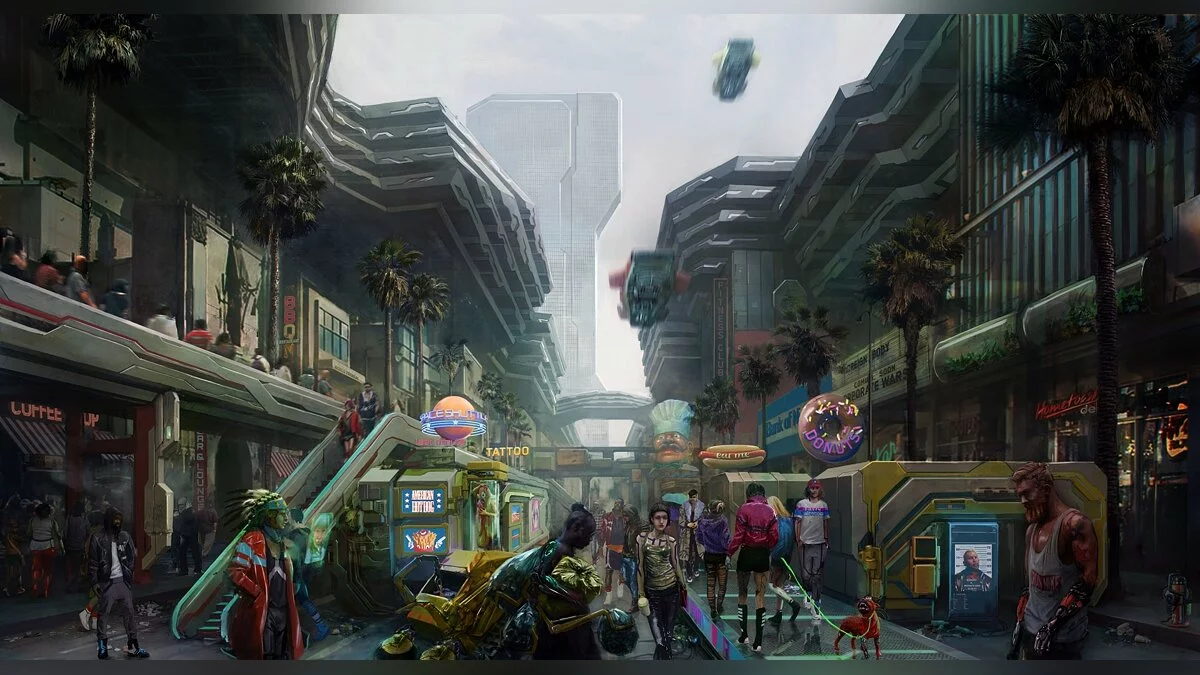 Арт из Cyberpunk 2077 / Картинка 153