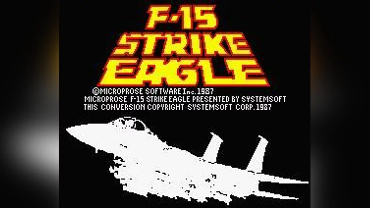 Скриншоты из F-15 Strike Eagle / Картинка 38