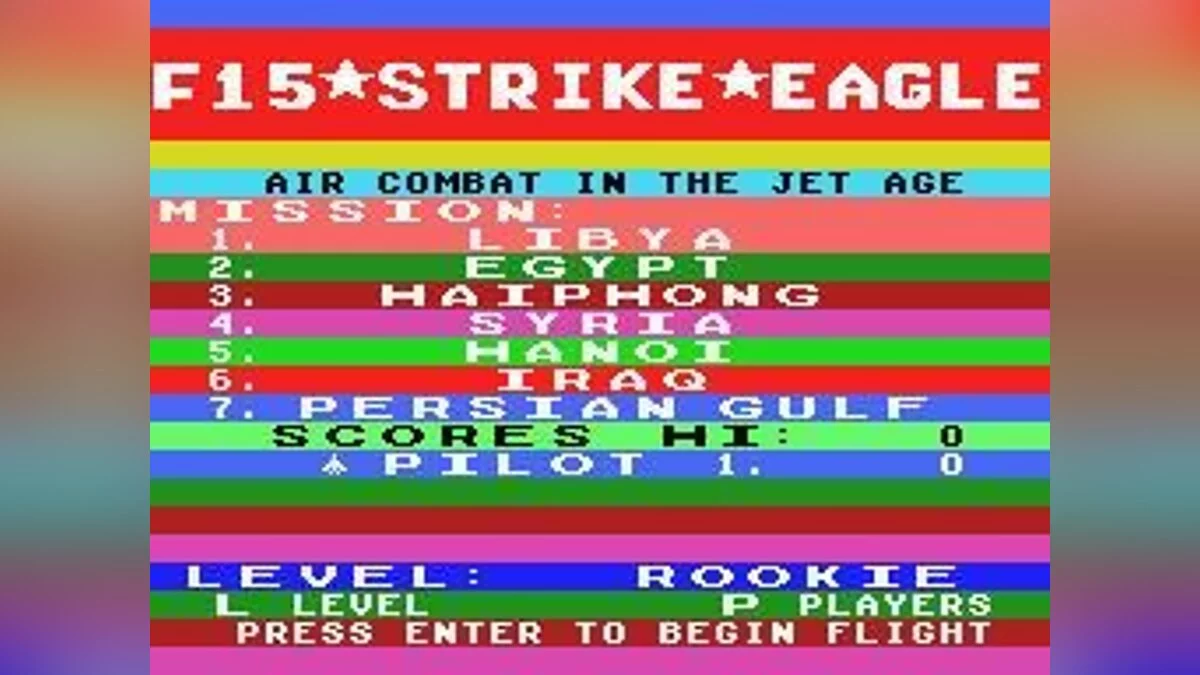 Скриншоты из F-15 Strike Eagle / Картинка 48