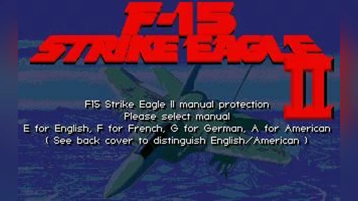 Скриншоты из F-15 Strike Eagle 2 / Картинка 18
