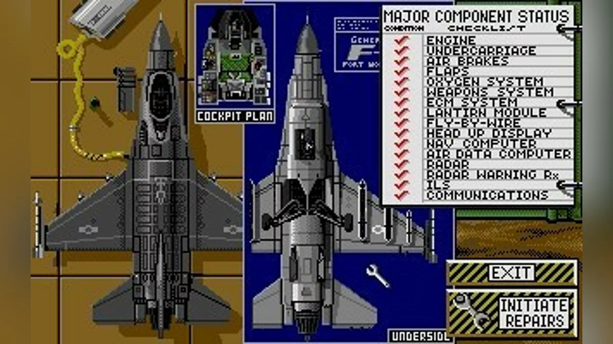 Скриншоты из F-16 Combat Pilot / Картинка 46