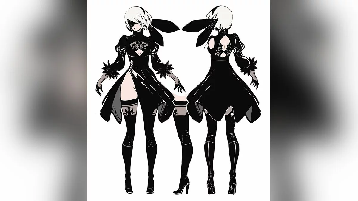 Арт из NieR: Automata / Картинка 28