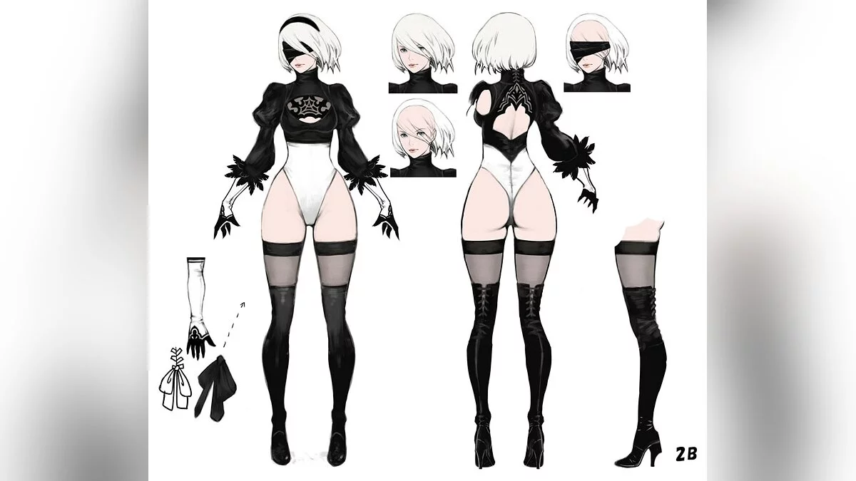 Арт из NieR: Automata / Картинка 29