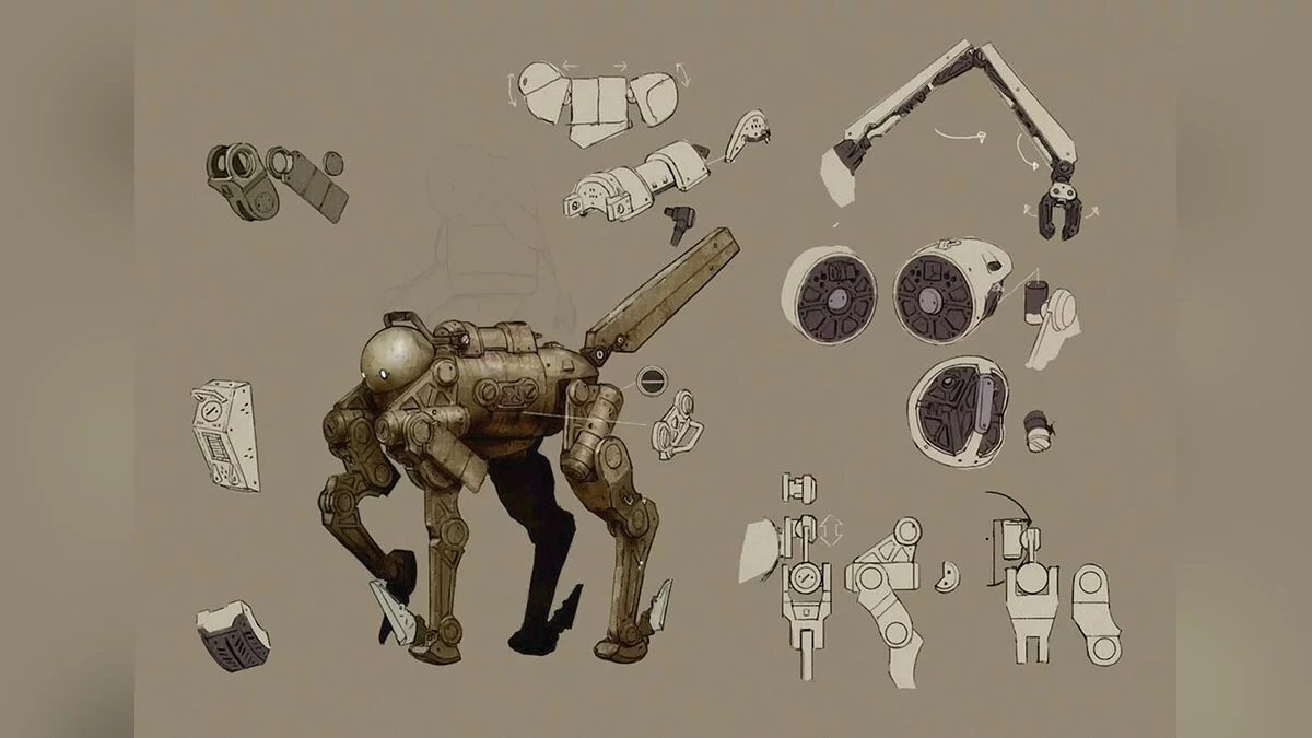 Арт из NieR: Automata / Картинка 53