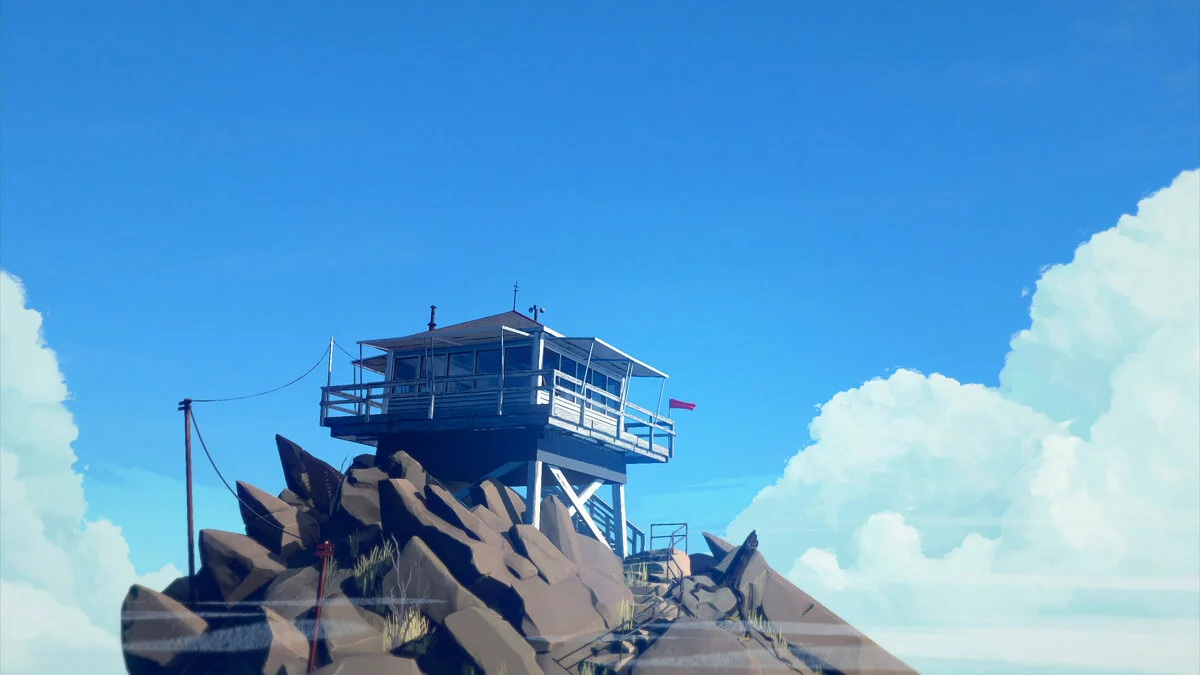 Арт из Firewatch / Картинка 6