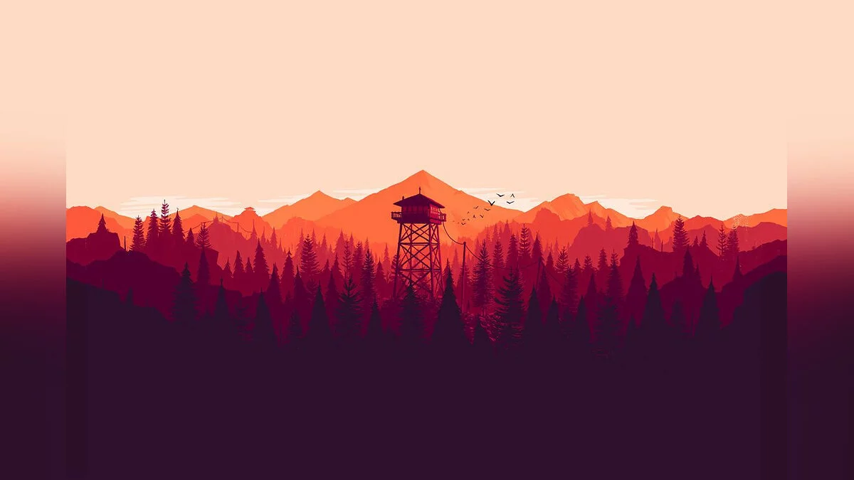 Арт из Firewatch / Картинка 5