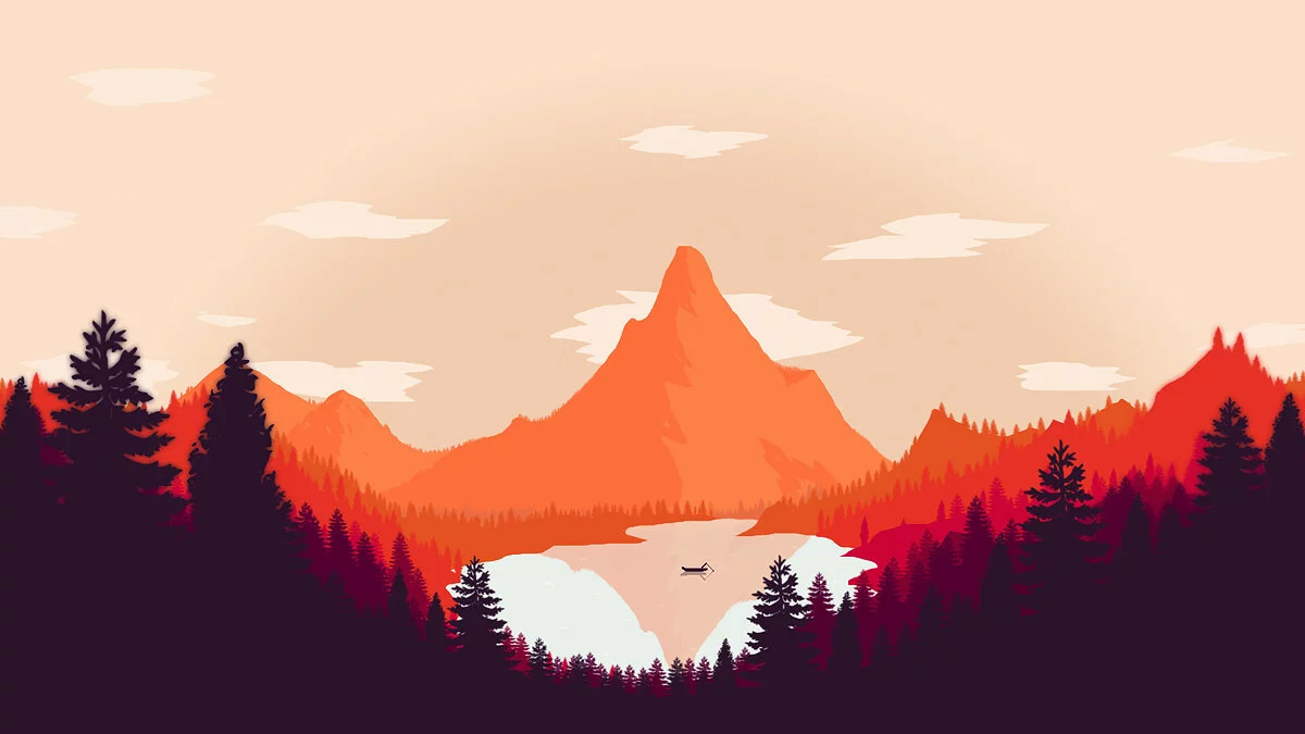 Арт из Firewatch / Картинка 11