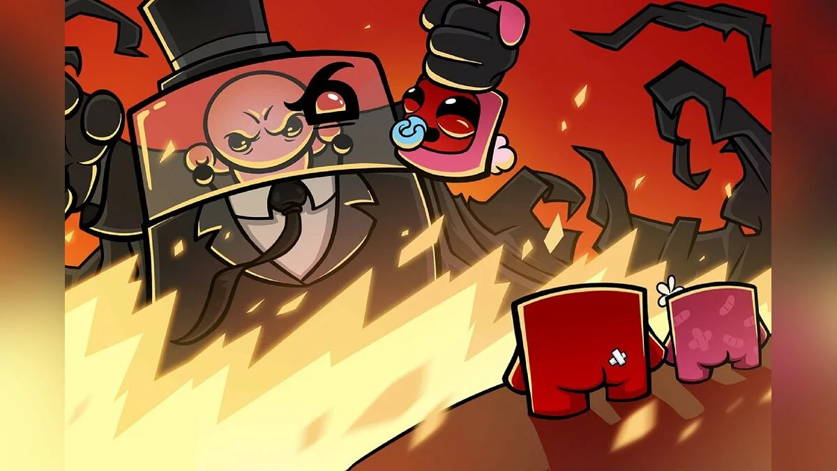 Арт из Super Meat Boy Forever / Картинка 1