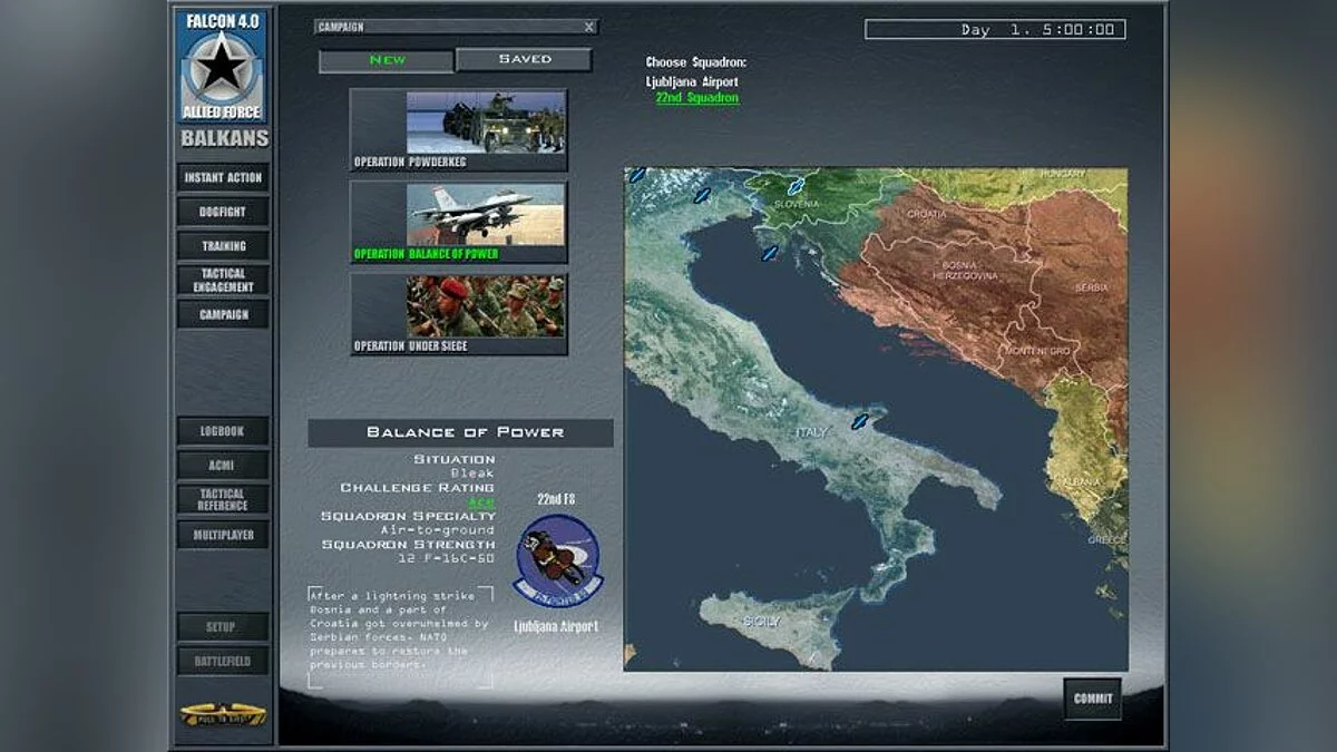 Скриншоты из Falcon 4.0: Allied Force / Картинка 23